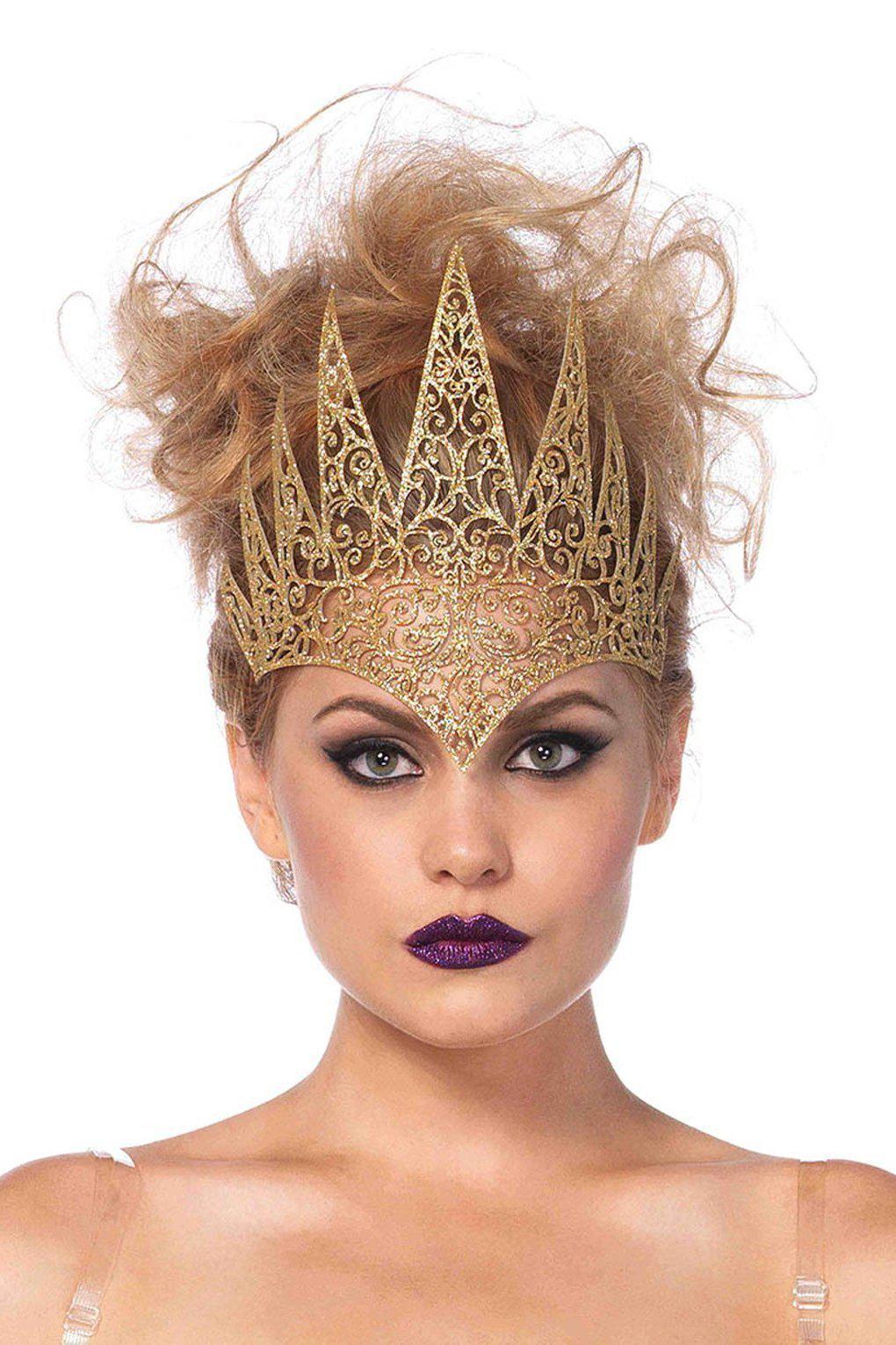 Royal Crown-Costume Headwear-Leg Avenue-Gold-O/S-SEXYSHOES.COM