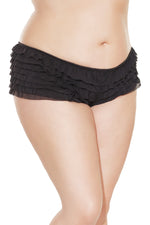 Ruffle Shorts with Bow | Plus Size