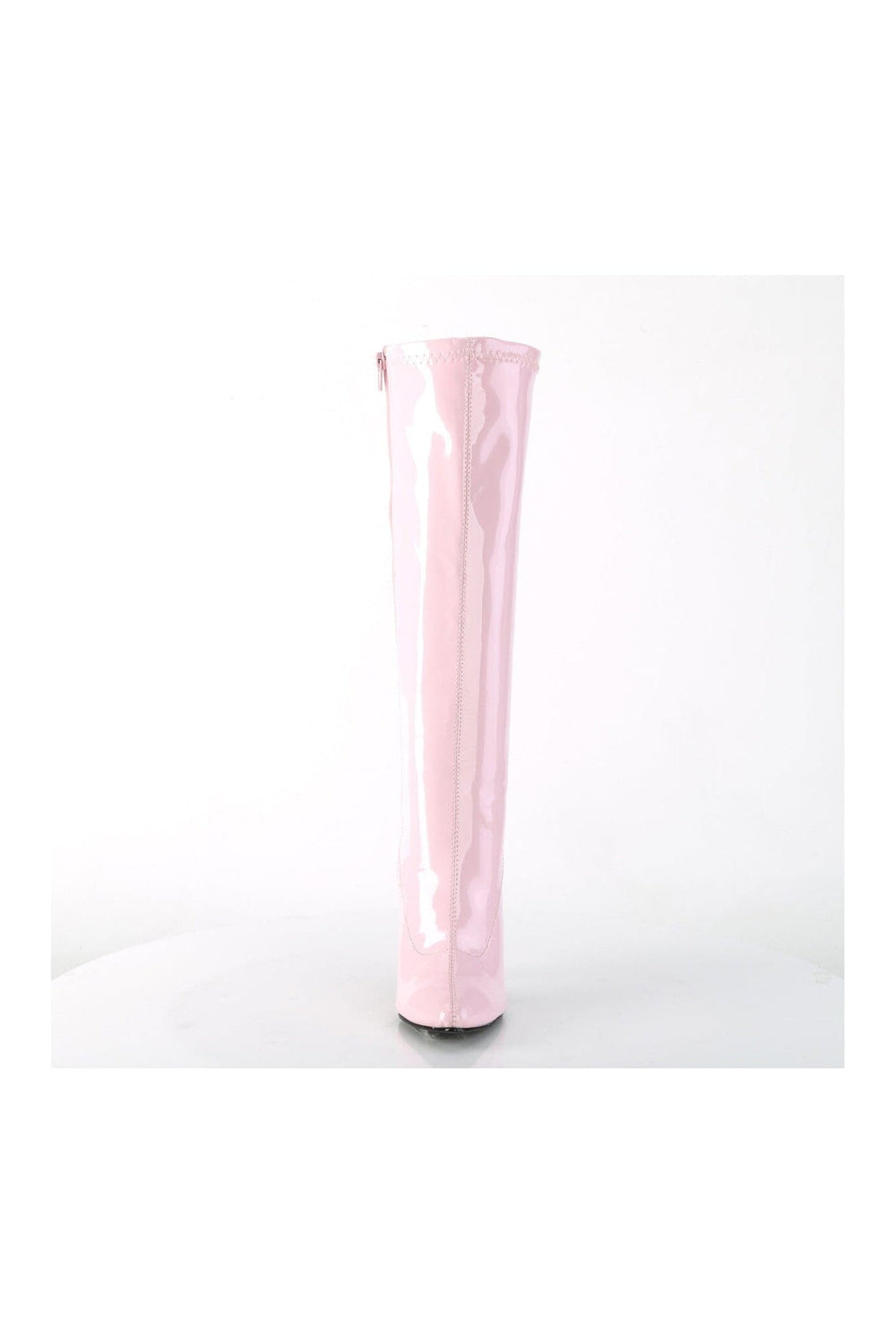 SEDUCE-2000 Pink Patent Knee Boot-Knee Boots-Pleaser-SEXYSHOES.COM