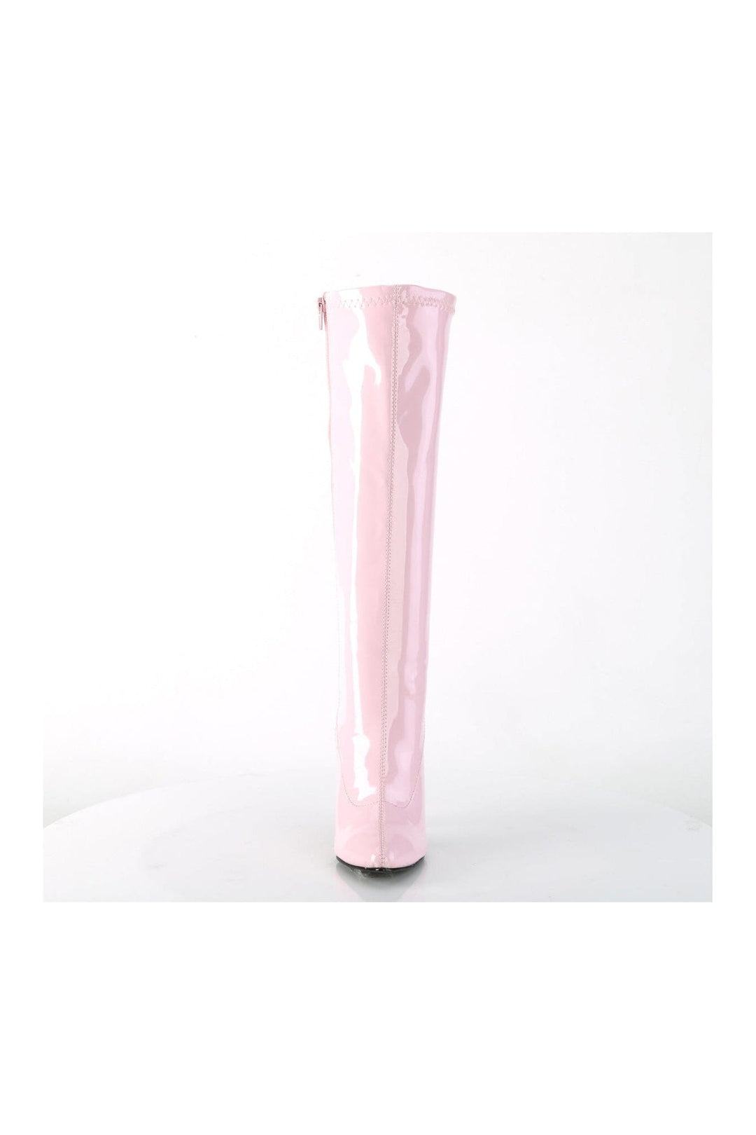 SEDUCE-2000 Pink Patent Knee Boot-Knee Boots- Stripper Shoes at SEXYSHOES.COM