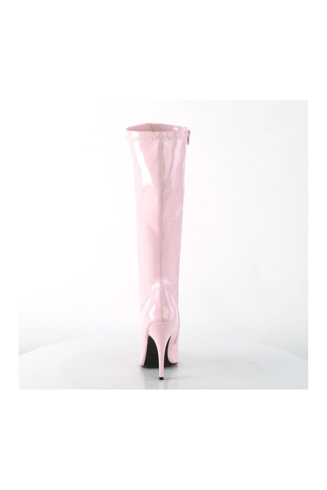 SEDUCE-2000 Pink Patent Knee Boot-Knee Boots- Stripper Shoes at SEXYSHOES.COM