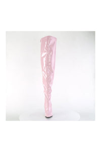 Pleaser SEDUCE-3000WC Pink Patent Thigh Boot in Pink Patent