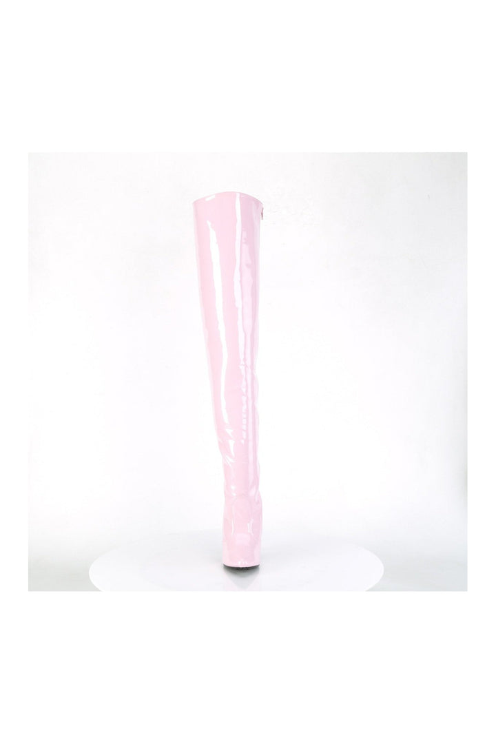 SEDUCE-3010 Thig Boot | Pink Patent