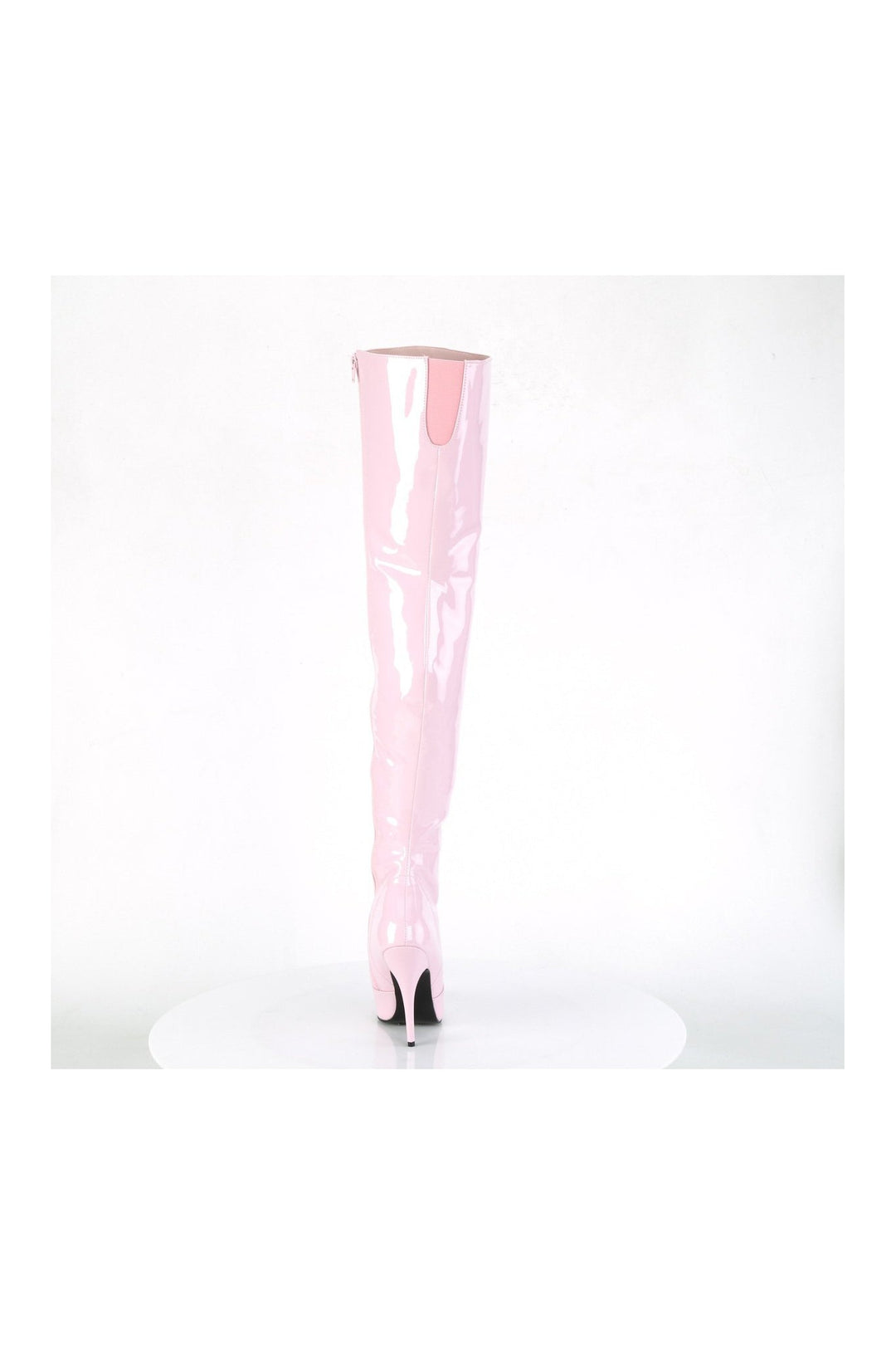 Pleaser SEDUCE-3010 Thig Boot in Pink Patent