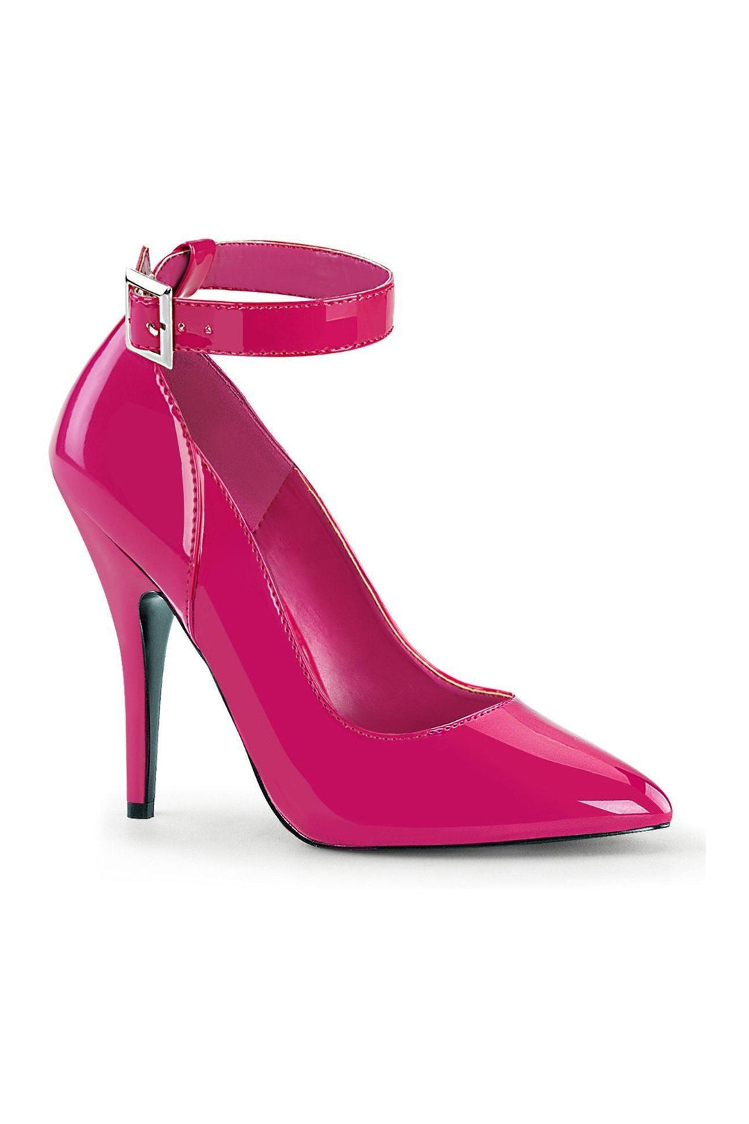 SEDUCE-431 Pump | Fuchsia Patent-Pumps-Pleaser-Pink-9-Patent-SEXYSHOES.COM