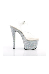 Pleaser SKY-308LG Clear Vinyl Sandal in Clear Vinyl