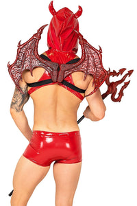 Roma Costumes 2pc Lucifers Desire Devil in Red 