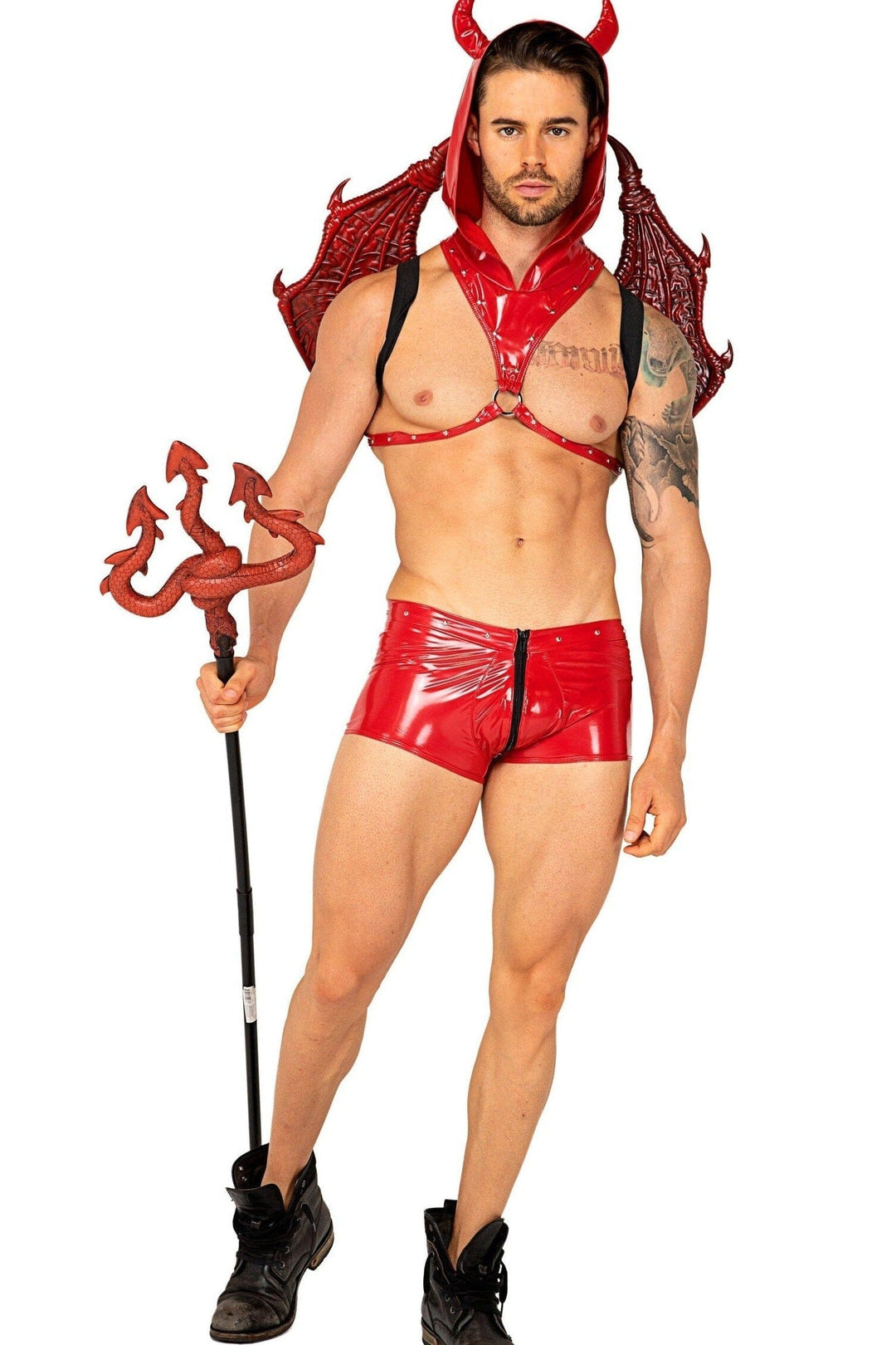 Roma Costumes 2pc Lucifers Desire Devil in Red 