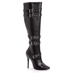 SS-516-LEXI Costume Boot | Black Faux Leather