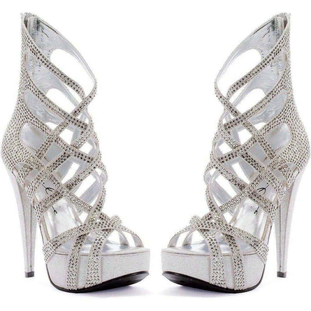 SS-532-JULIA Sandal | Silver Satin-Footwear-Ellie Brand-Silver-8-Satin-SEXYSHOES.COM
