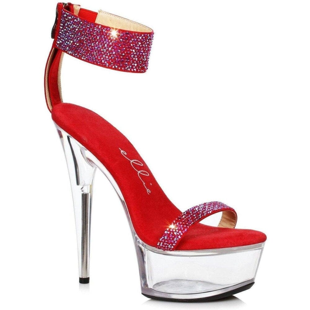 SS-609-ANIKA Stripper Sandal | Red Faux Leather-footwear-Ellie Brand-Red-7-Faux Leather-SEXYSHOES.COM