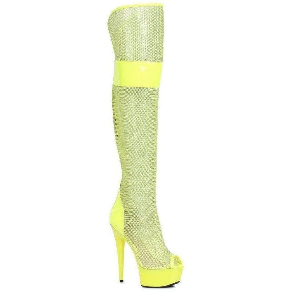 SS-609-IVY Thigh Boot | Yellow Patent-Footwear-Ellie Brand-Yellow-12-Patent-SEXYSHOES.COM