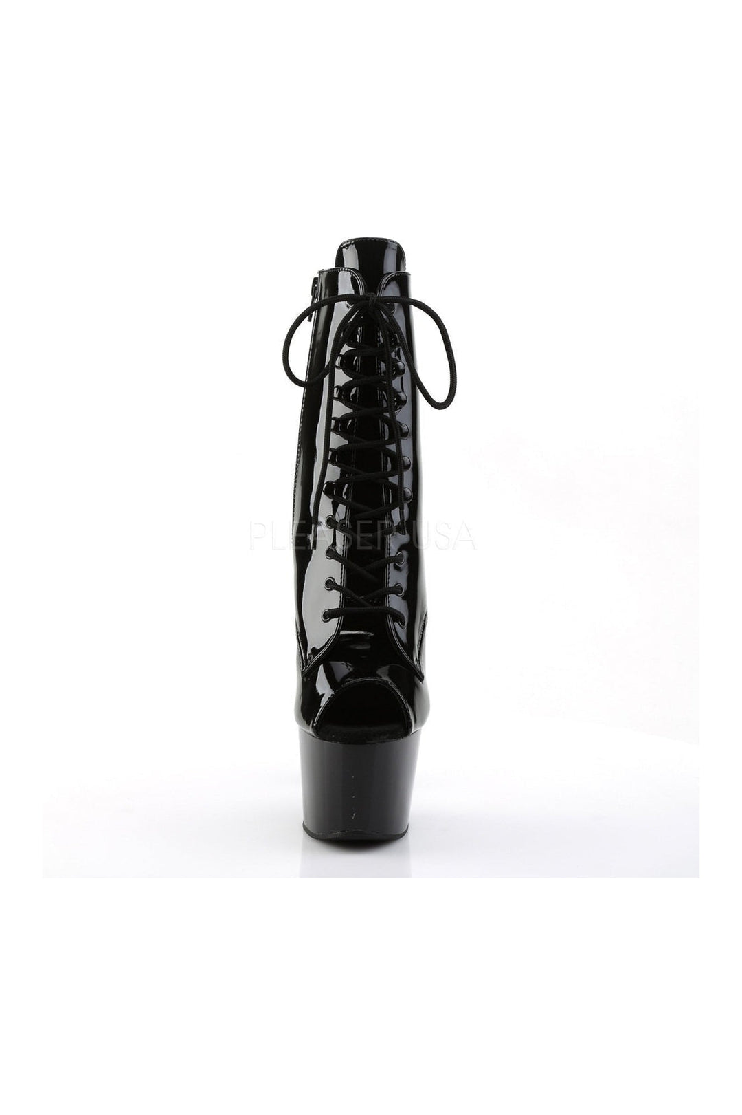 Pleaser ADORE-1021 Platform Boot in Black Patent