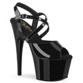 SS-ADORE-724 Black Patent Sandal