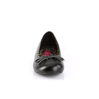 SS-ANNA-01 Flat | Black Faux Leather-Footwear-Pleaser Brand-Black-15-Faux Leather-SEXYSHOES.COM