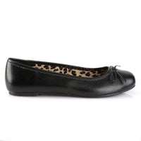 SS-ANNA-01 Flat | Black Faux Leather-Footwear-Pleaser Brand-Black-15-Faux Leather-SEXYSHOES.COM