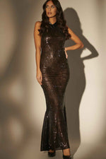 SS-Aiko Sleeveless Long Dress