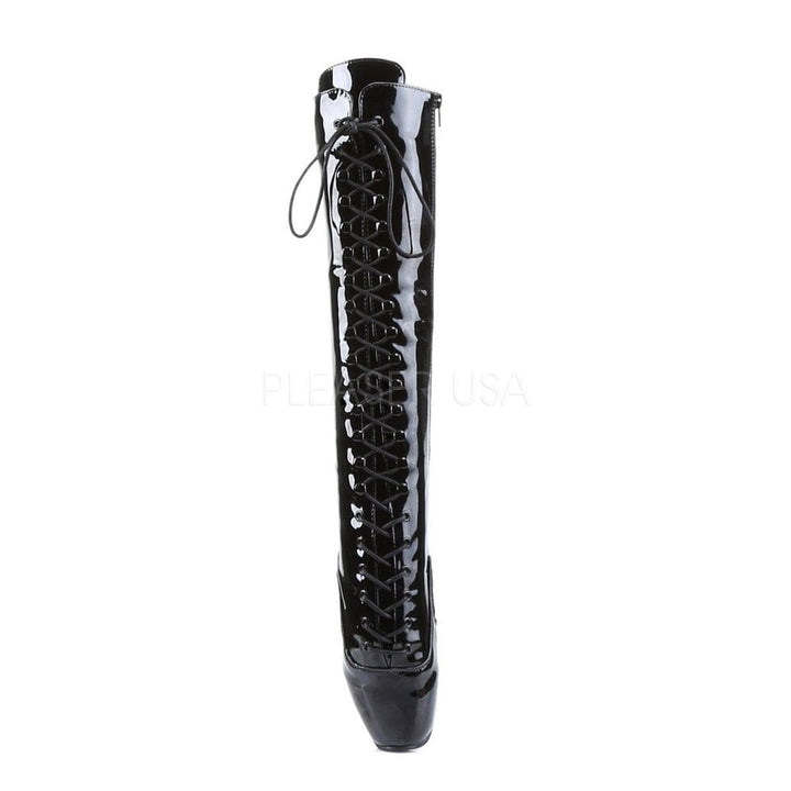 SS-BALLET-2020 Ballet Knee Boot | Black Patent