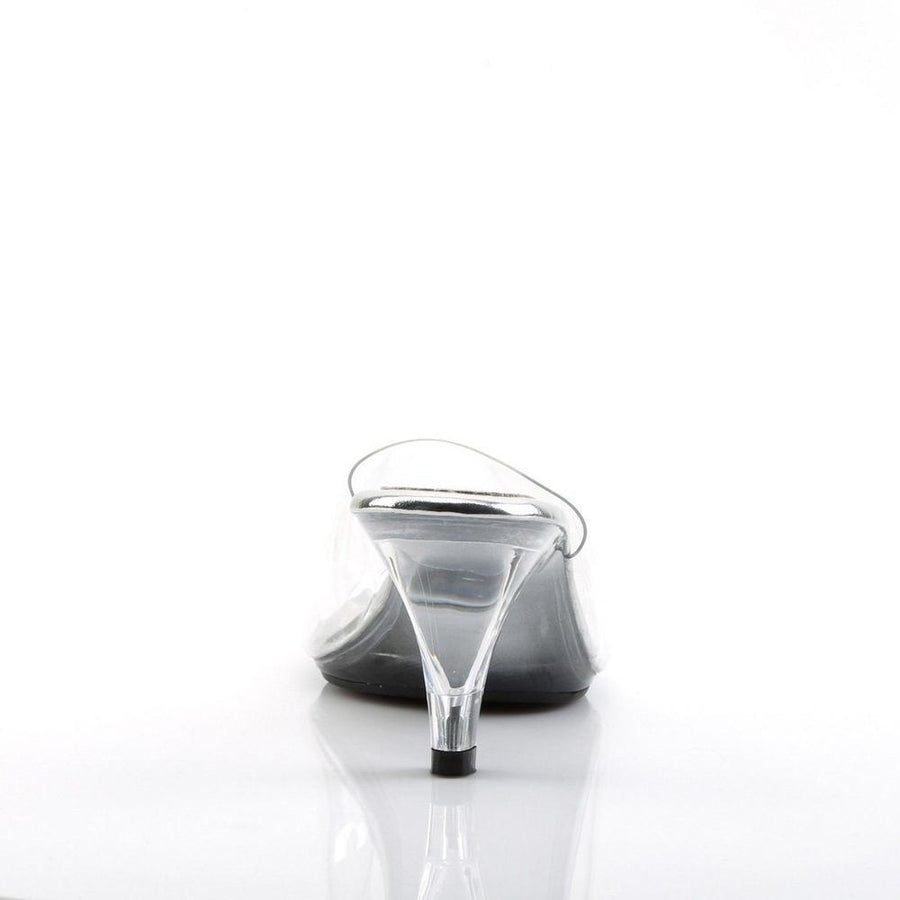 SS-BELLE-301 Bootie | Clear Vinyl-Footwear-Pleaser Brand-Clear-11-Vinyl-SEXYSHOES.COM