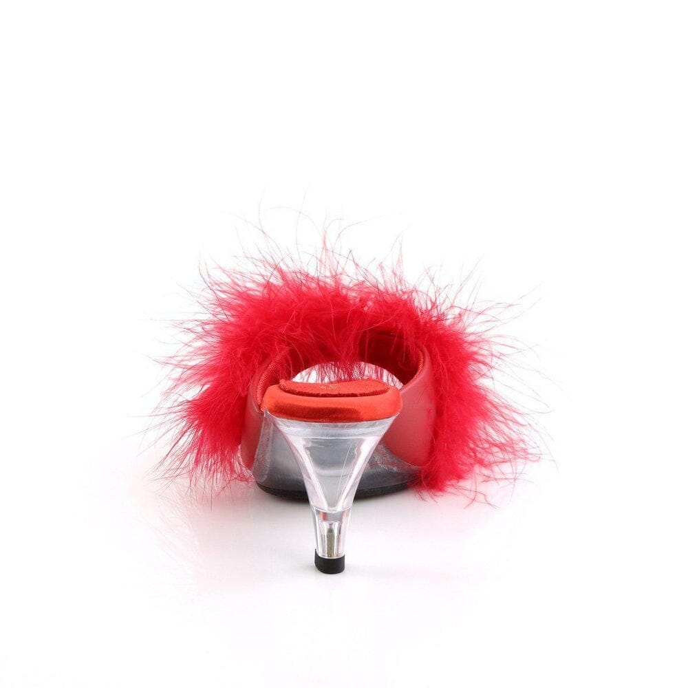 SS-BELLE-301F Slide | Red Faux Leather-Footwear-Pleaser Brand-Red-5-Faux Leather-SEXYSHOES.COM