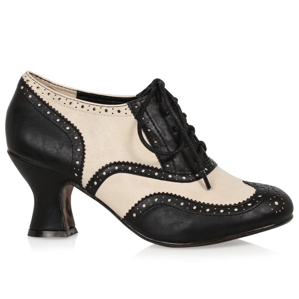 SS-Bettie Page Patricia Pump | Black Faux Leather-Footwear-Pleaser Brand-Black-9-Faux Leather-SEXYSHOES.COM