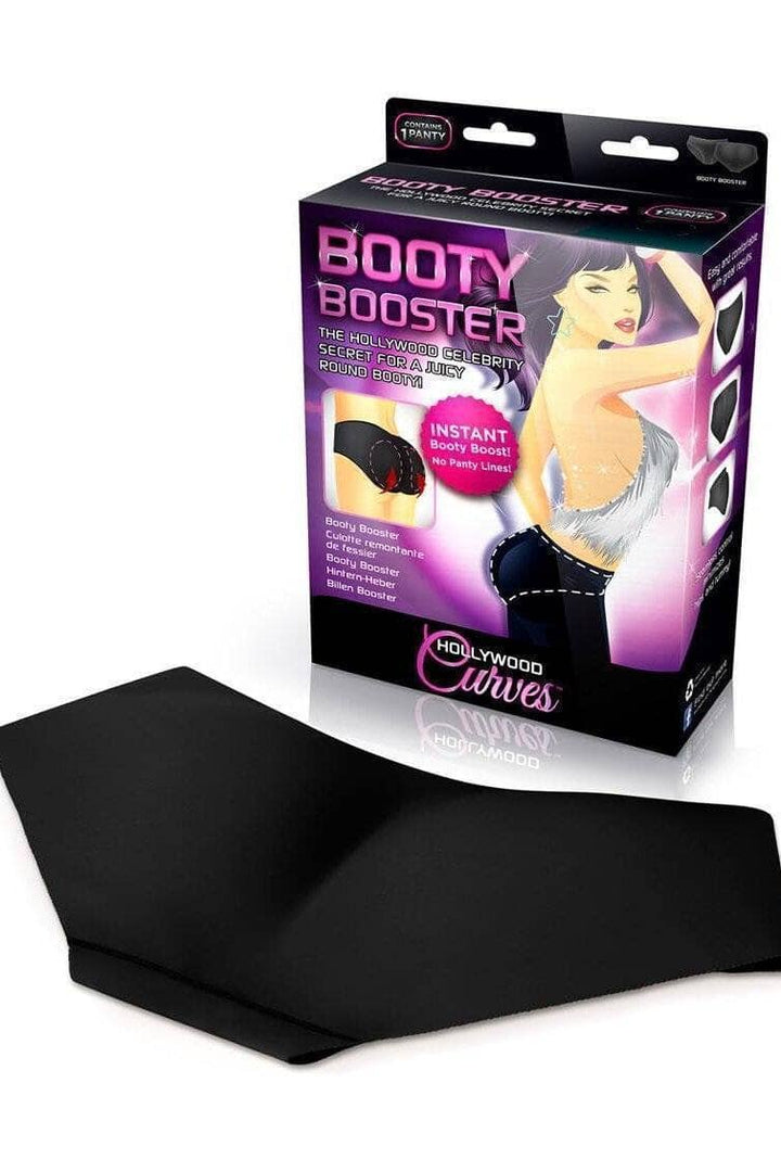 SS-Booty Booster-Accessories-Hollywood Curves Brand-Black-S-SEXYSHOES.COM