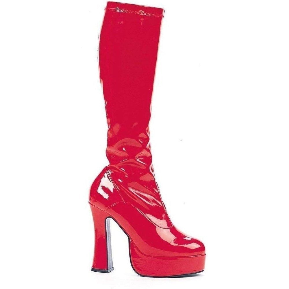 SS-CHACHA Knee Boot | Red Patent-Footwear-Ellie Brand-Red-12-Patent-SEXYSHOES.COM