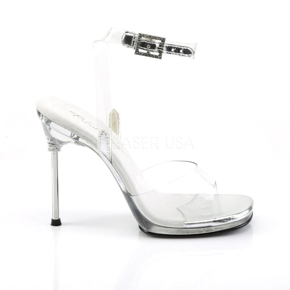 SS-CHIC-06 Sandal | Clear Vinyl-Footwear-Pleaser Brand-Clear-5-Vinyl-SEXYSHOES.COM