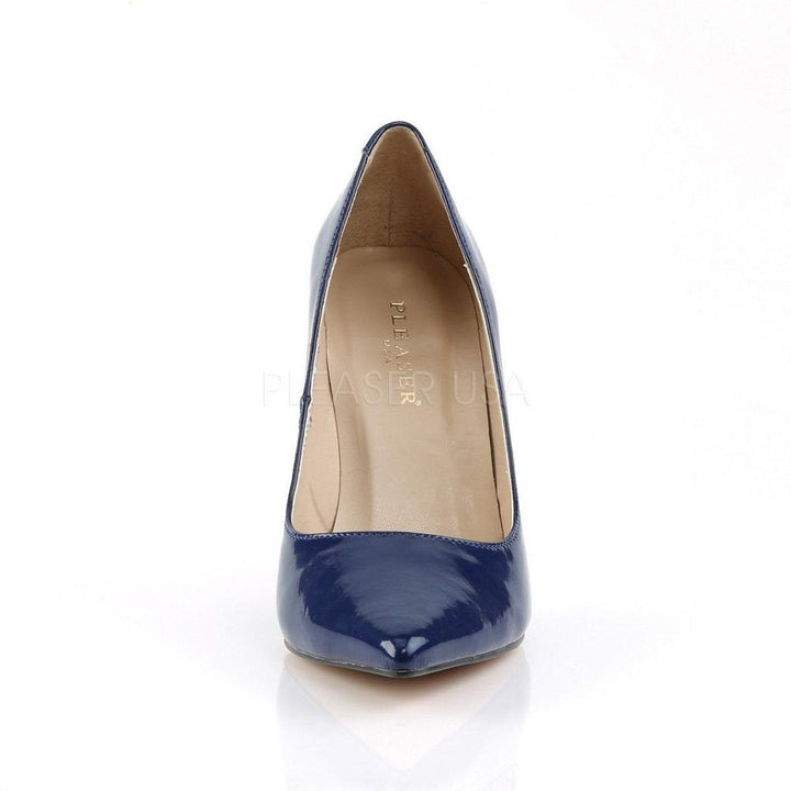 SS-CLASSIQUE-20 Pump | Blue Patent-Footwear-Pleaser Brand-Blue-13-Patent-SEXYSHOES.COM