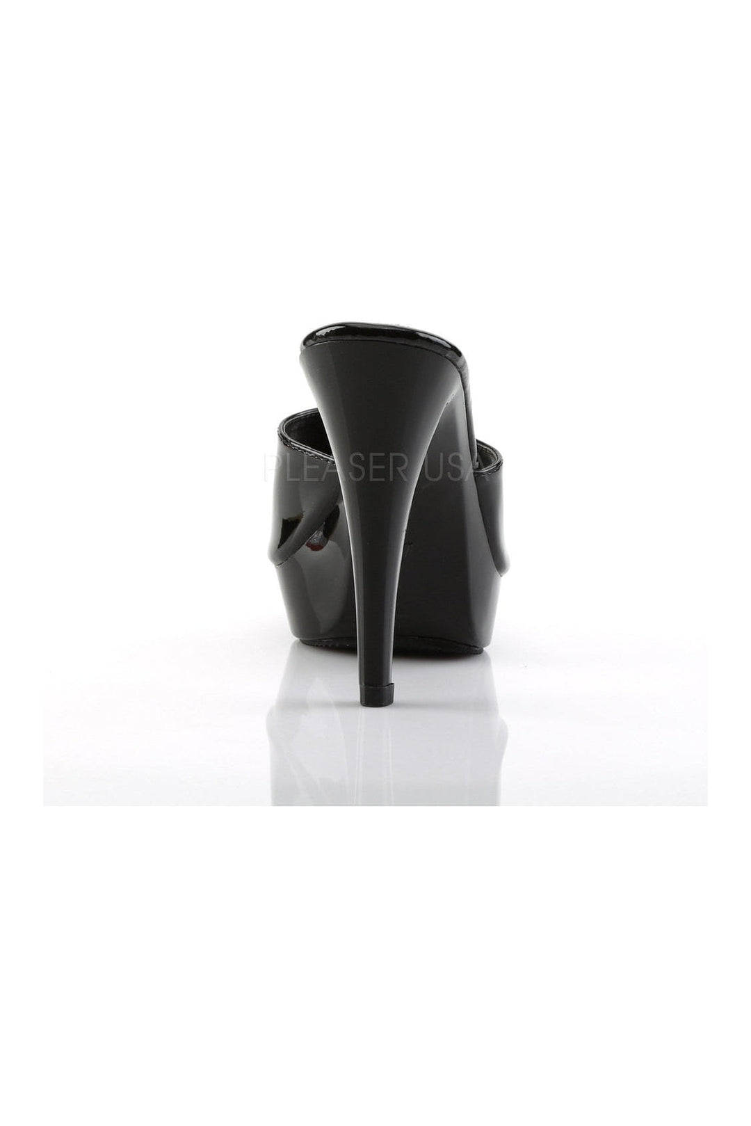 Fabulicious COCKTAIL-501 Platform Slide in Black Patent