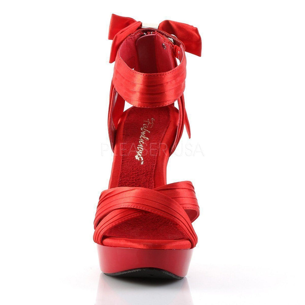SS-COCKTAIL-568 Sandal | Red Fabric-Footwear-Pleaser Brand-Red-14-Fabric-SEXYSHOES.COM