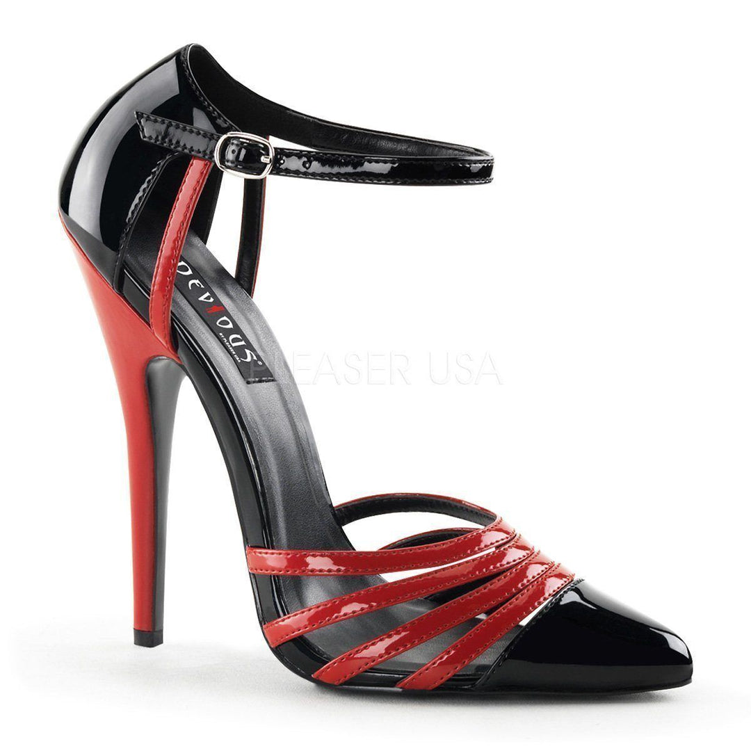 SS-DOMINA-412 Pump | Black Patent-Footwear-Pleaser Brand-Black-12-Patent-SEXYSHOES.COM