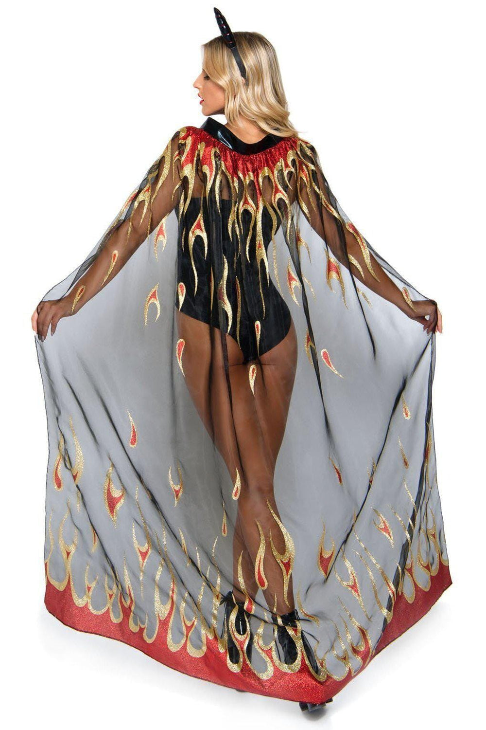 SS-Devil Costume Accessory Set-Costumes-Leg Avenue Brand-Black-O/S-SEXYSHOES.COM