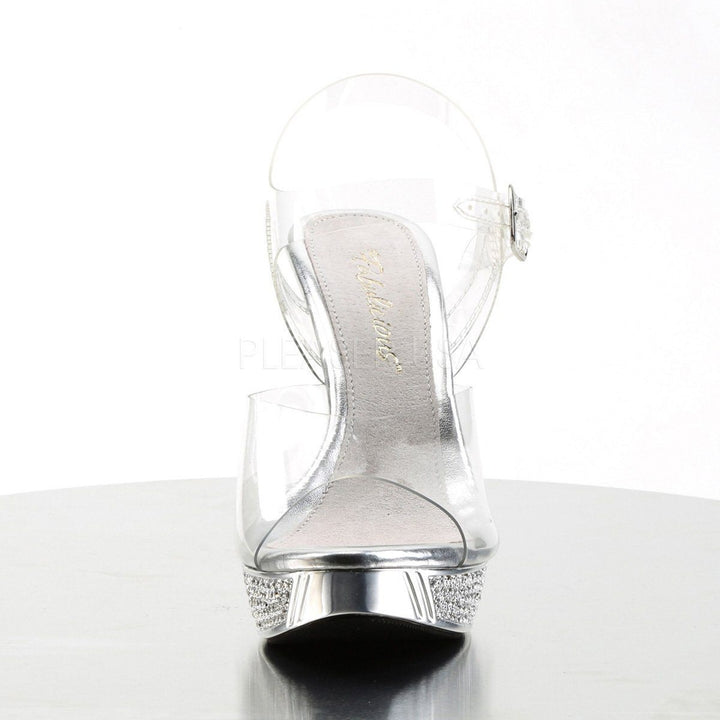SS-ELEGANT-408 Sandal | Clear Vinyl
