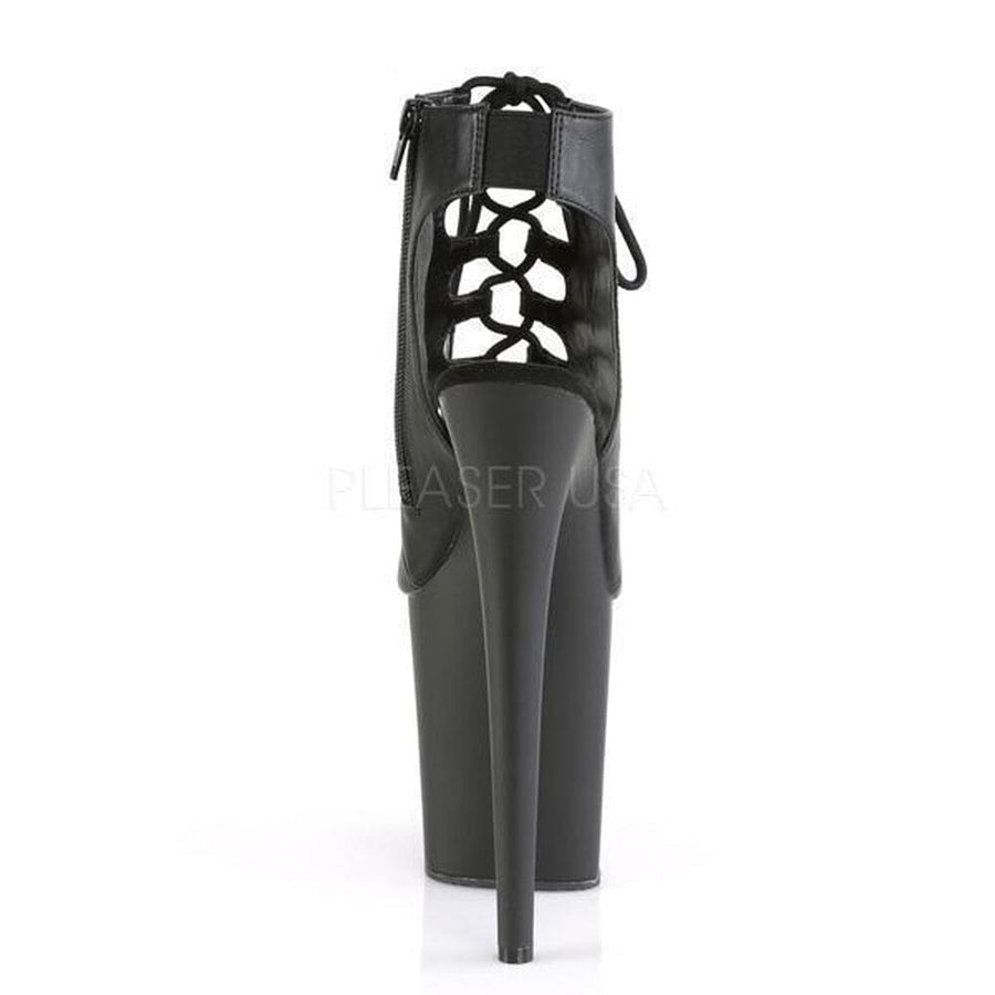 SS-FLAMINGO-800-20 Platform Ankle Boot | Black Faux Leather-Footwear-Pleaser Brand-Black-8-Faux Leather-SEXYSHOES.COM