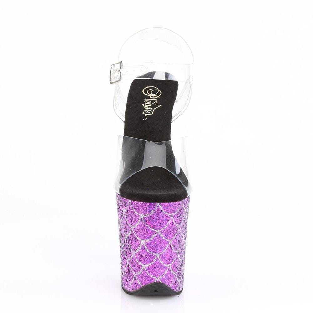 SS-FLAMINGO-808MSLG Clear Vinyl Sandal-Footwear-Pleaser Brand-Clear-5-Vinyl-SEXYSHOES.COM