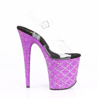 SS-FLAMINGO-808MSLG Clear Vinyl Sandal-Footwear-Pleaser Brand-Clear-5-Vinyl-SEXYSHOES.COM