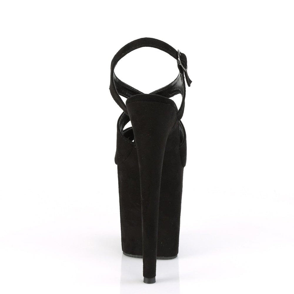 SS-FLAMINGO-831FS Exotic Sandal | Black Faux Leather-Footwear-Pleaser Brand-Black-7-Faux Leather-SEXYSHOES.COM