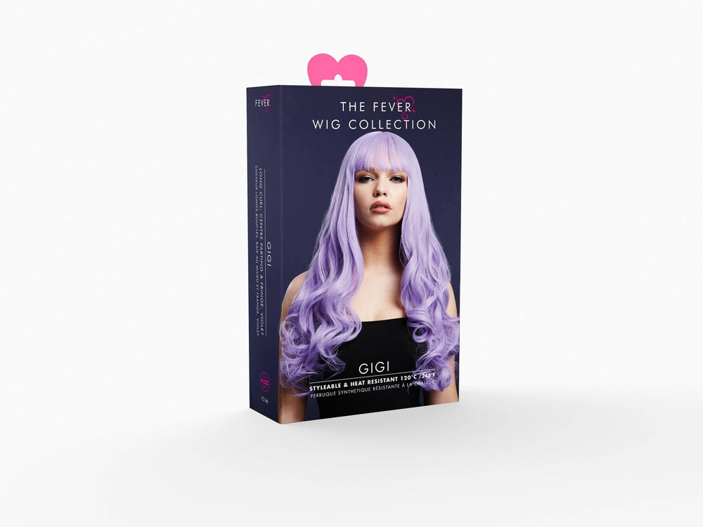 SS-Fever Gigi Wig | Violet-Accessories-Fever Brand-Purple-O/S-SEXYSHOES.COM