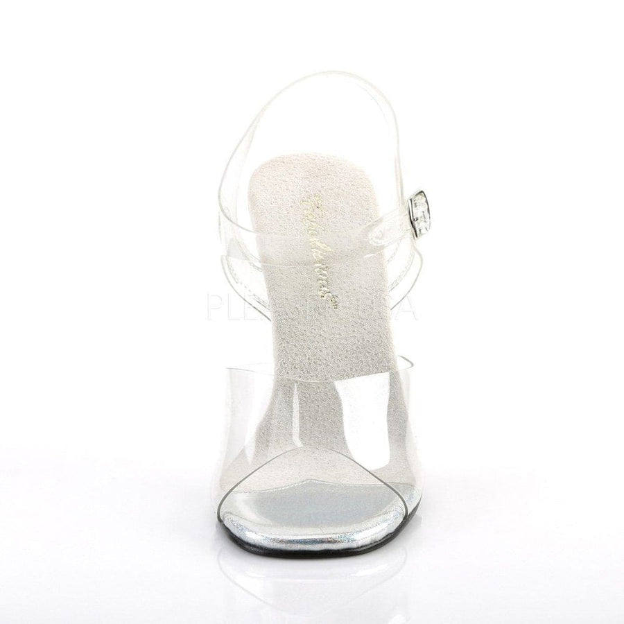 Pleaser Brand SS GALA 08MG Sandal in Clear Vinyl