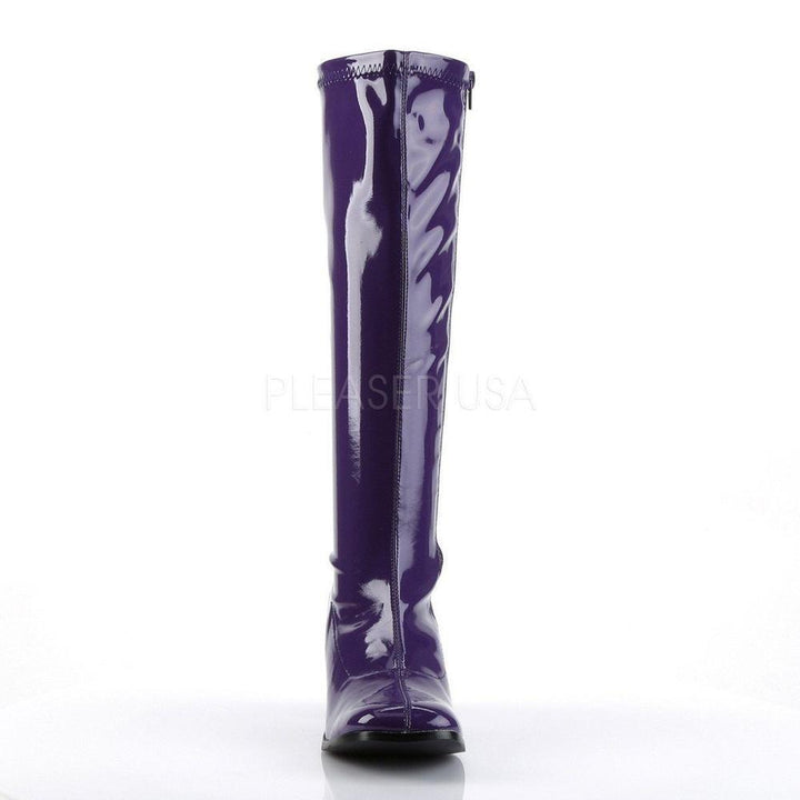 SS-GOGO-300 Go Go Boot | Purple Patent