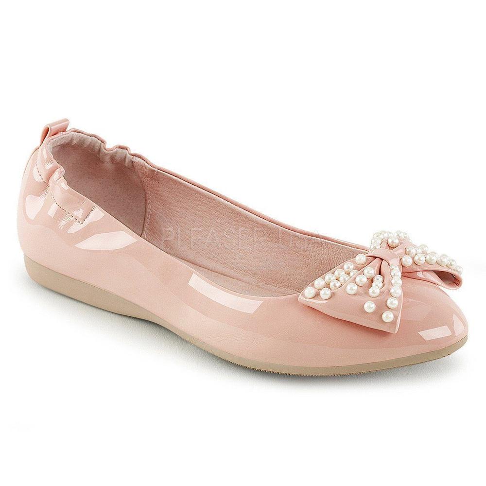SS-IVY-09-Pink-Footwear-Pleaser Brand-Pink-5-Faux Leather-SEXYSHOES.COM