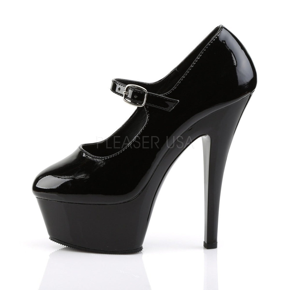 SS-KISS-280 Platform Pump | Black Patent-Footwear-Pleaser Brand-Black-8-Patent-SEXYSHOES.COM