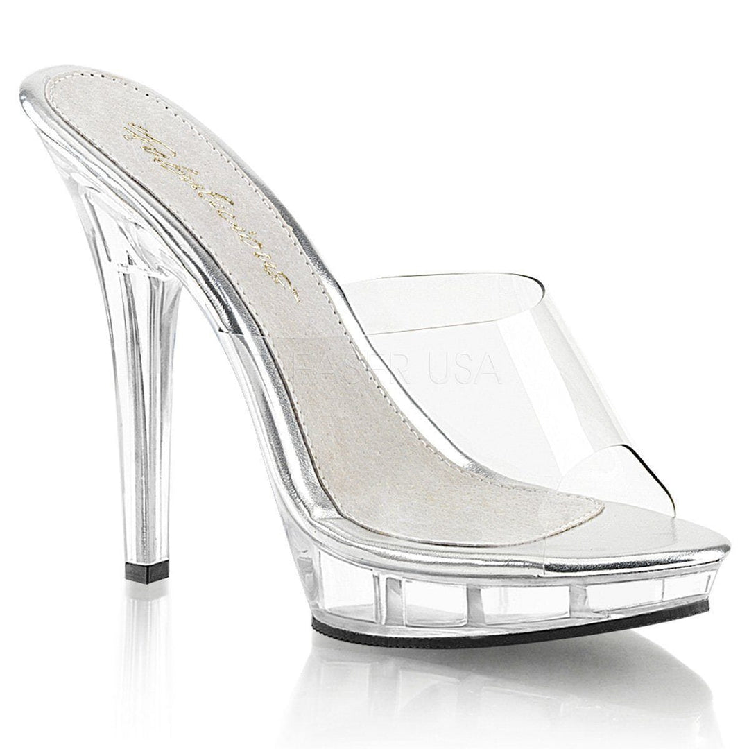 SS-LIP-101 Platform Slide | Clear Vinyl-Footwear-Pleaser Brand-Clear-7-Vinyl-SEXYSHOES.COM