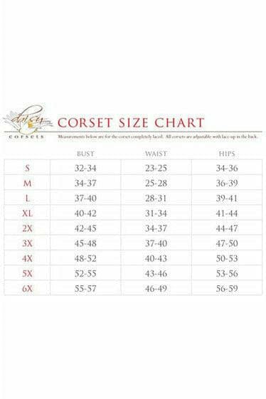 Daisy Corsets Lavish White Sheer Lace Corset Dress in White 