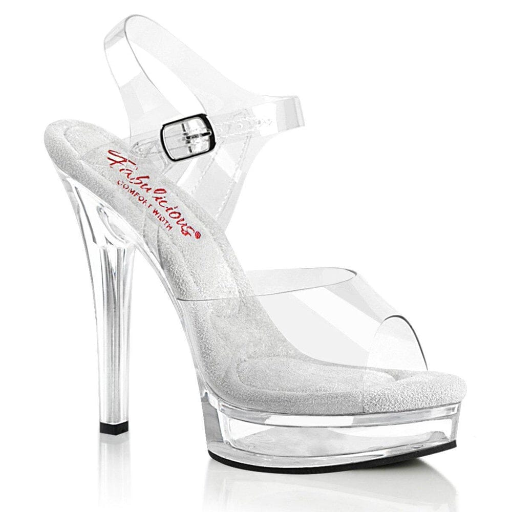 SS-MAJESTY-508 Sandal | Clear Vinyl-Footwear-Pleaser Brand-Clear-8-Vinyl-SEXYSHOES.COM