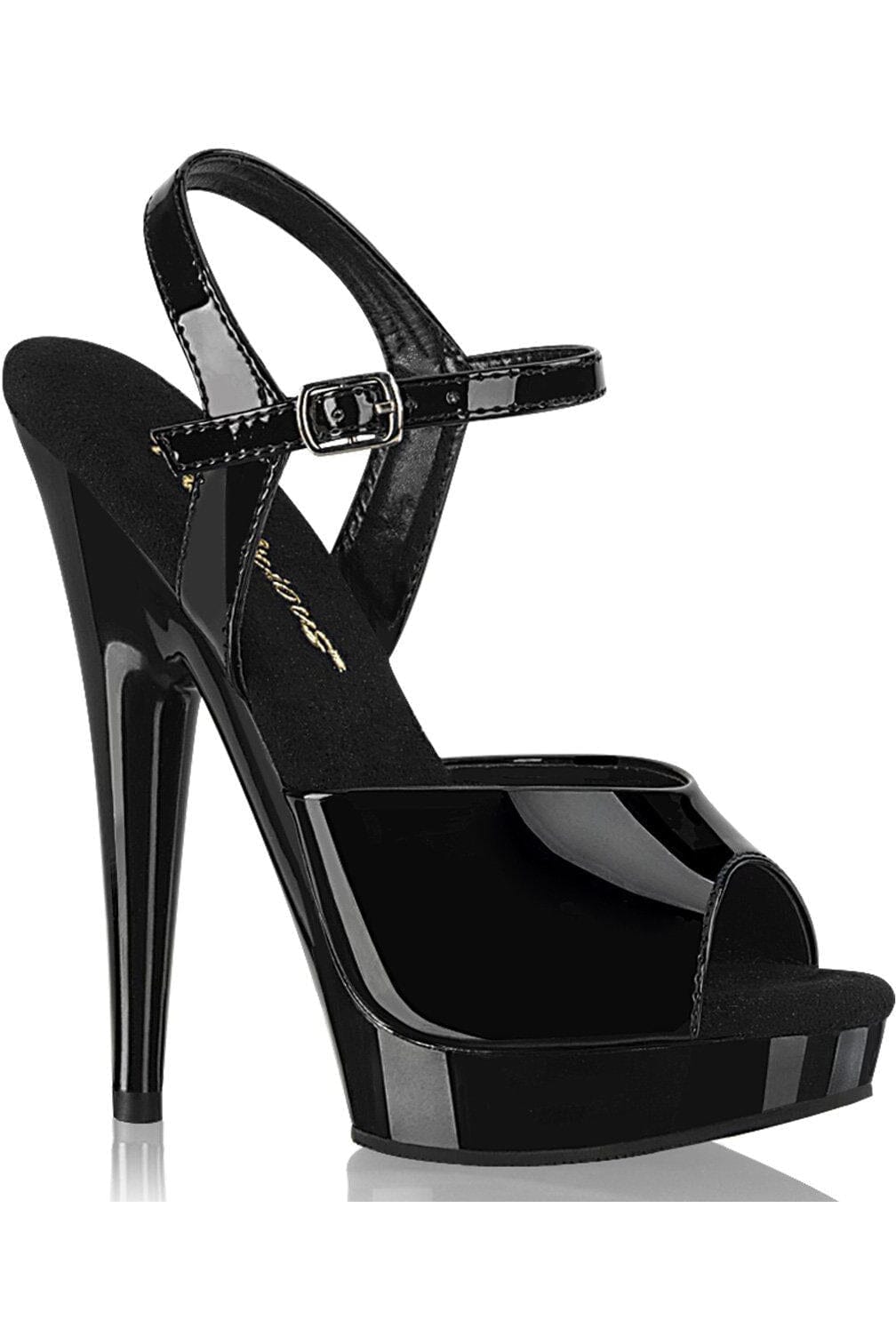 SULTRY-609 Sandal | Black Patent-Sandals-Fabulicious-Black-6-Patent-SEXYSHOES.COM