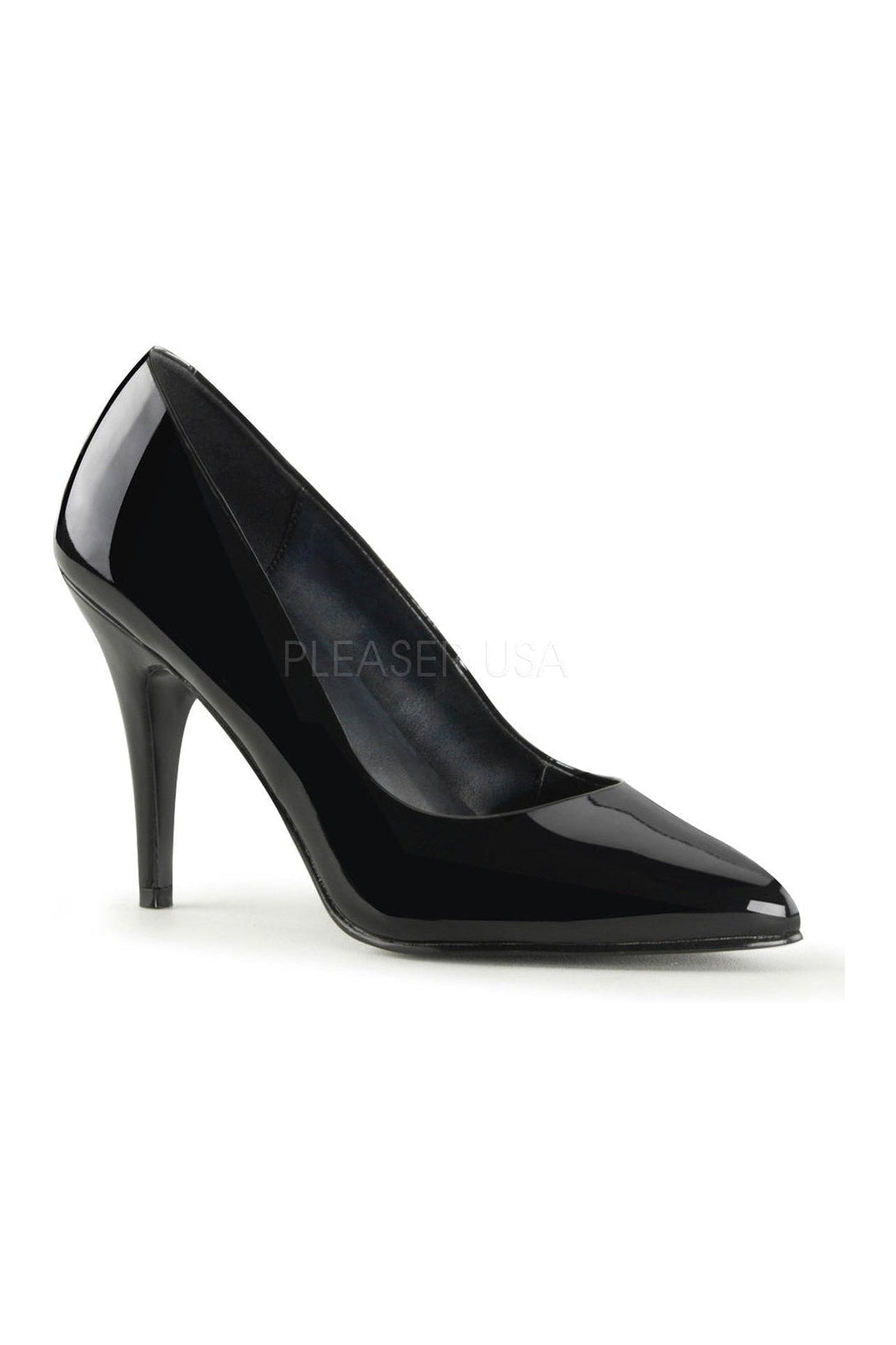 Pleaser Brand SS VANITY 420 Pump in Black Patent from SexyShoes.com