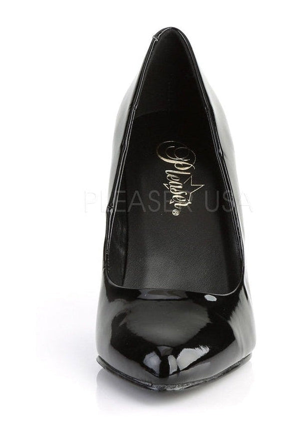 Pleaser VANITY-420 Pump in Black Patent