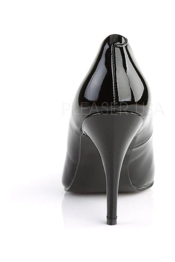 Pleaser VANITY-420 Pump in Black Patent